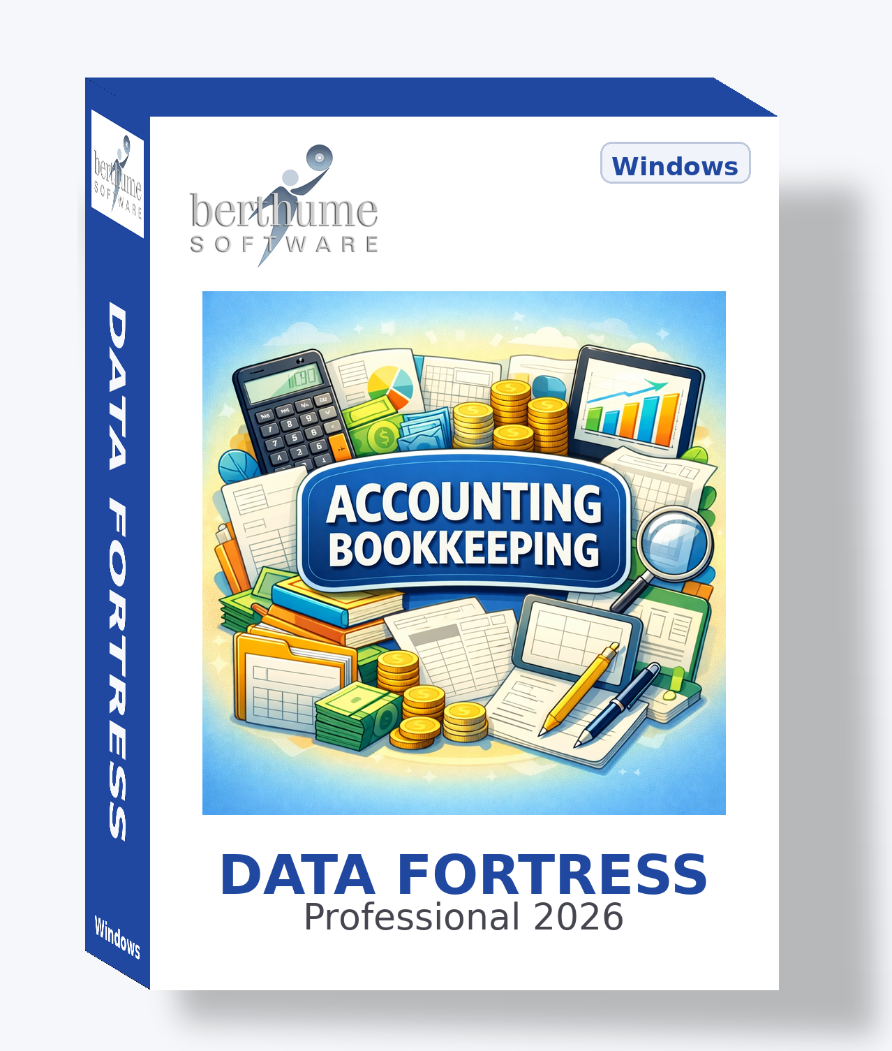 Data Fortress 💼 Accounting &amp; Bookkeeping Collection - Software Box