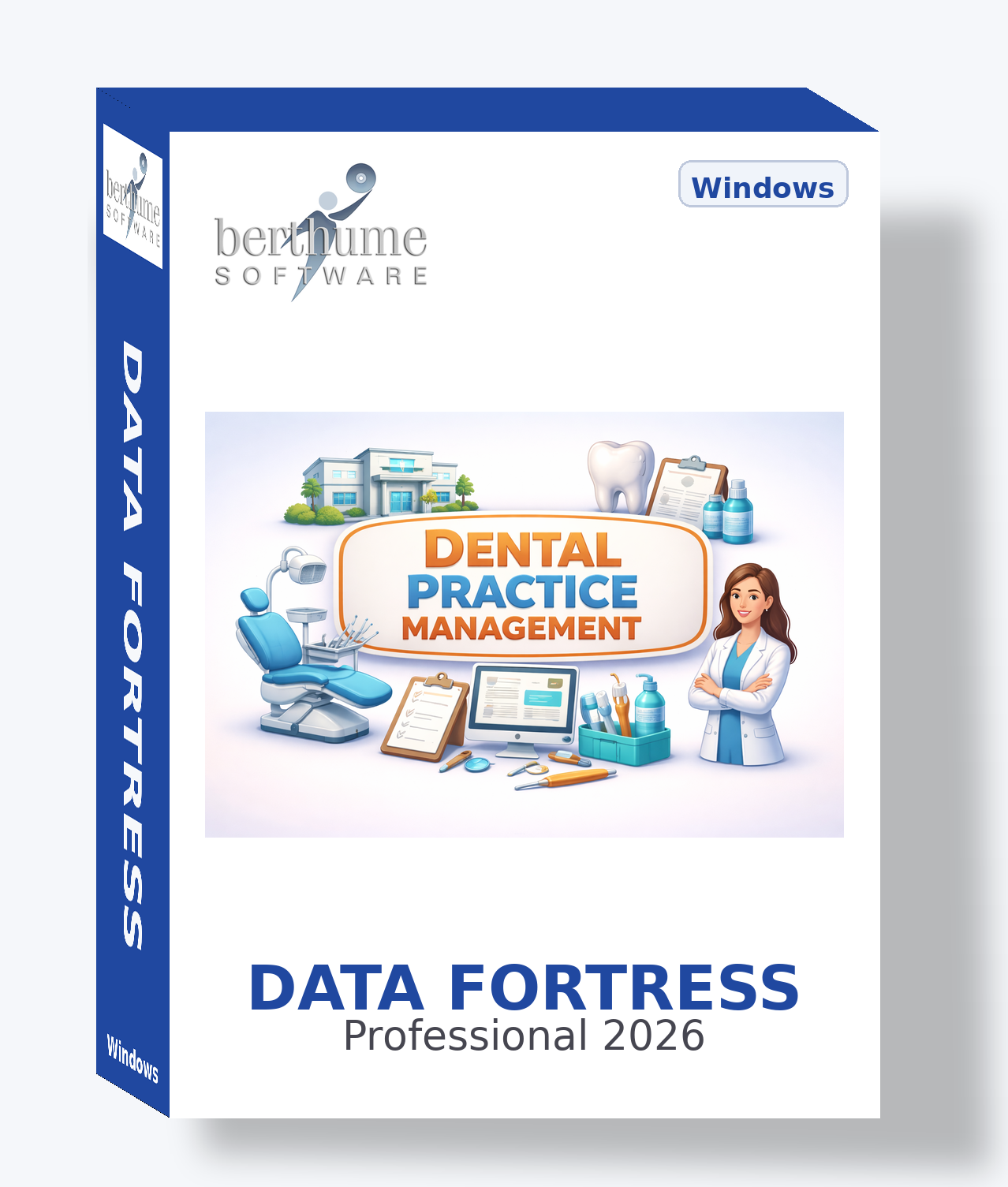Data Fortress Dental Practice Management - Software Box