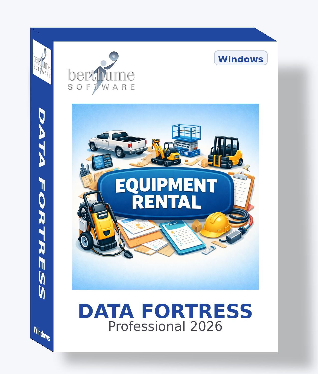 Data Fortress Equipment Rental Collection - Software Box