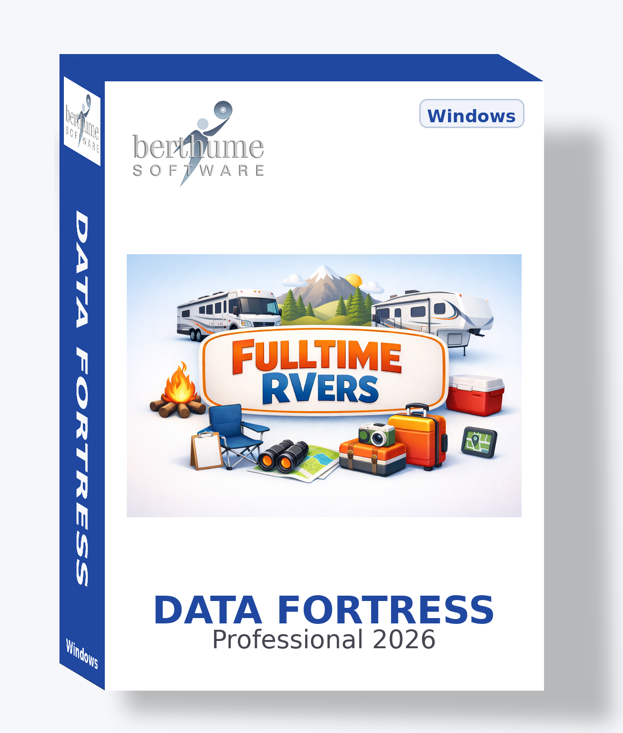 Data Fortress Fulltime RVers Collection - Software Box
