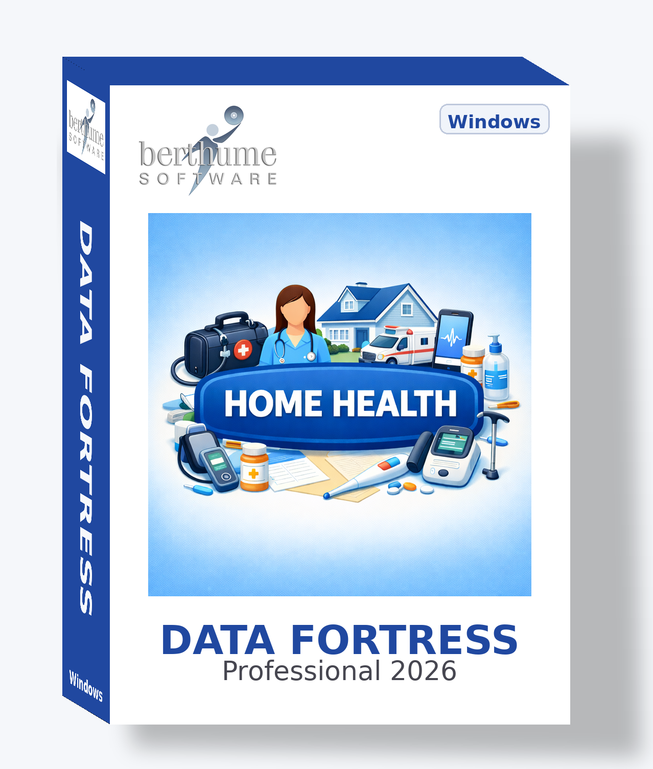 Data Fortress Home Health Collection - Software Box