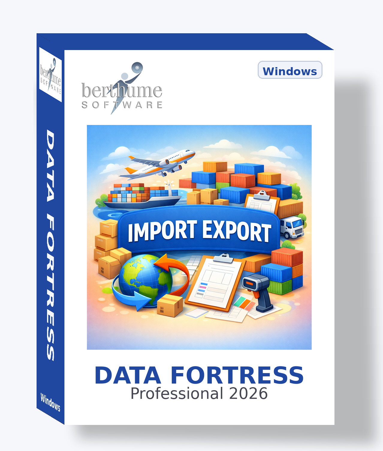 Data Fortress 🌐 Import/Export Collection - Software Box