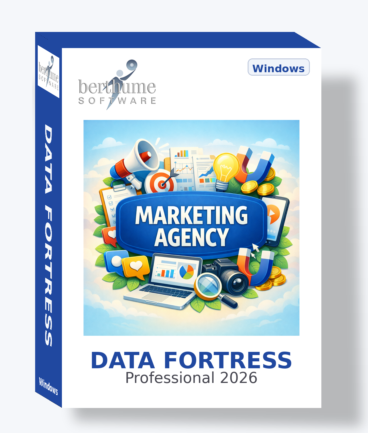 Data Fortress 📊 Marketing Agencies Collection - Software Box