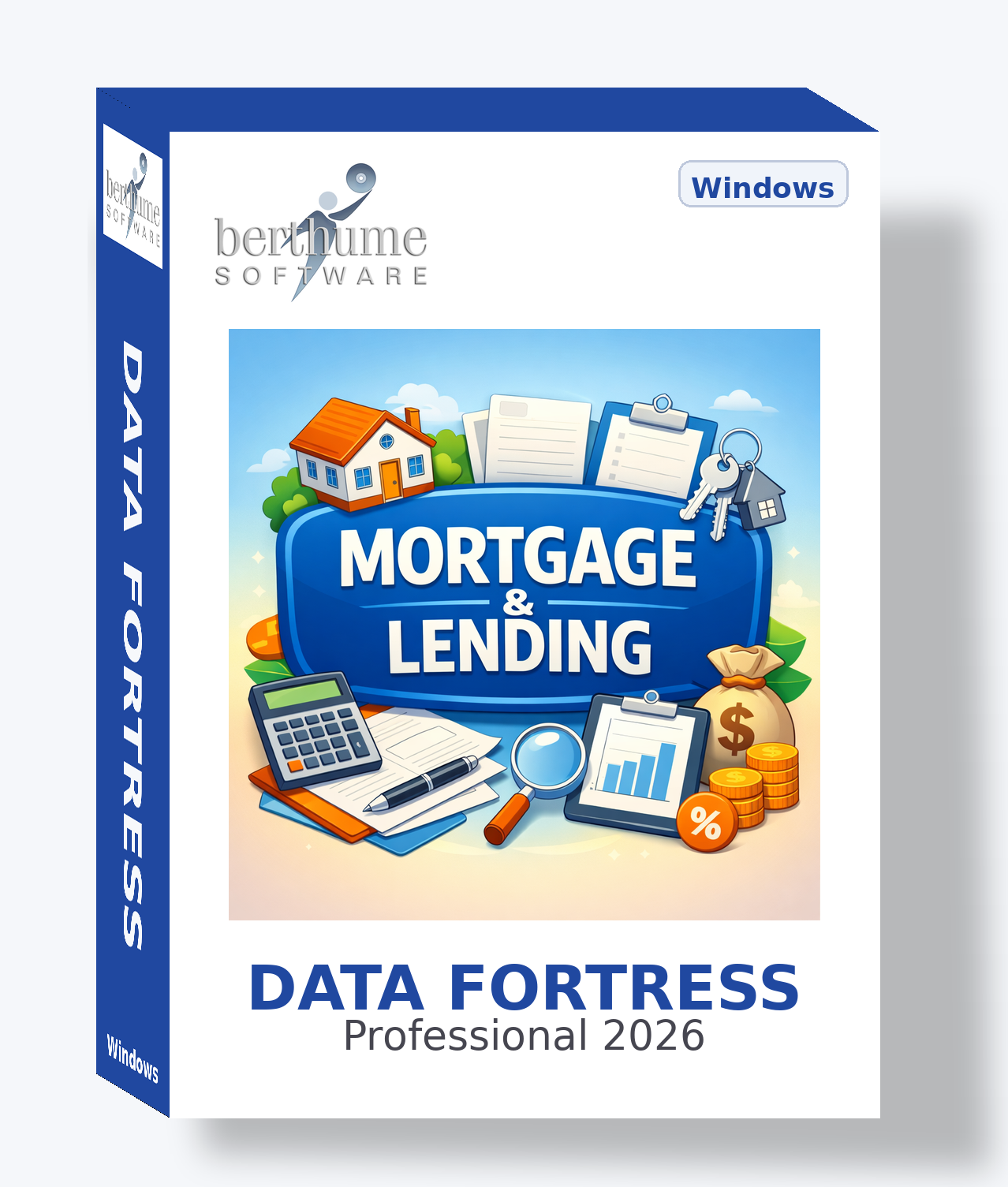 Data Fortress Mortgage &amp; Lending Collection - Software Box