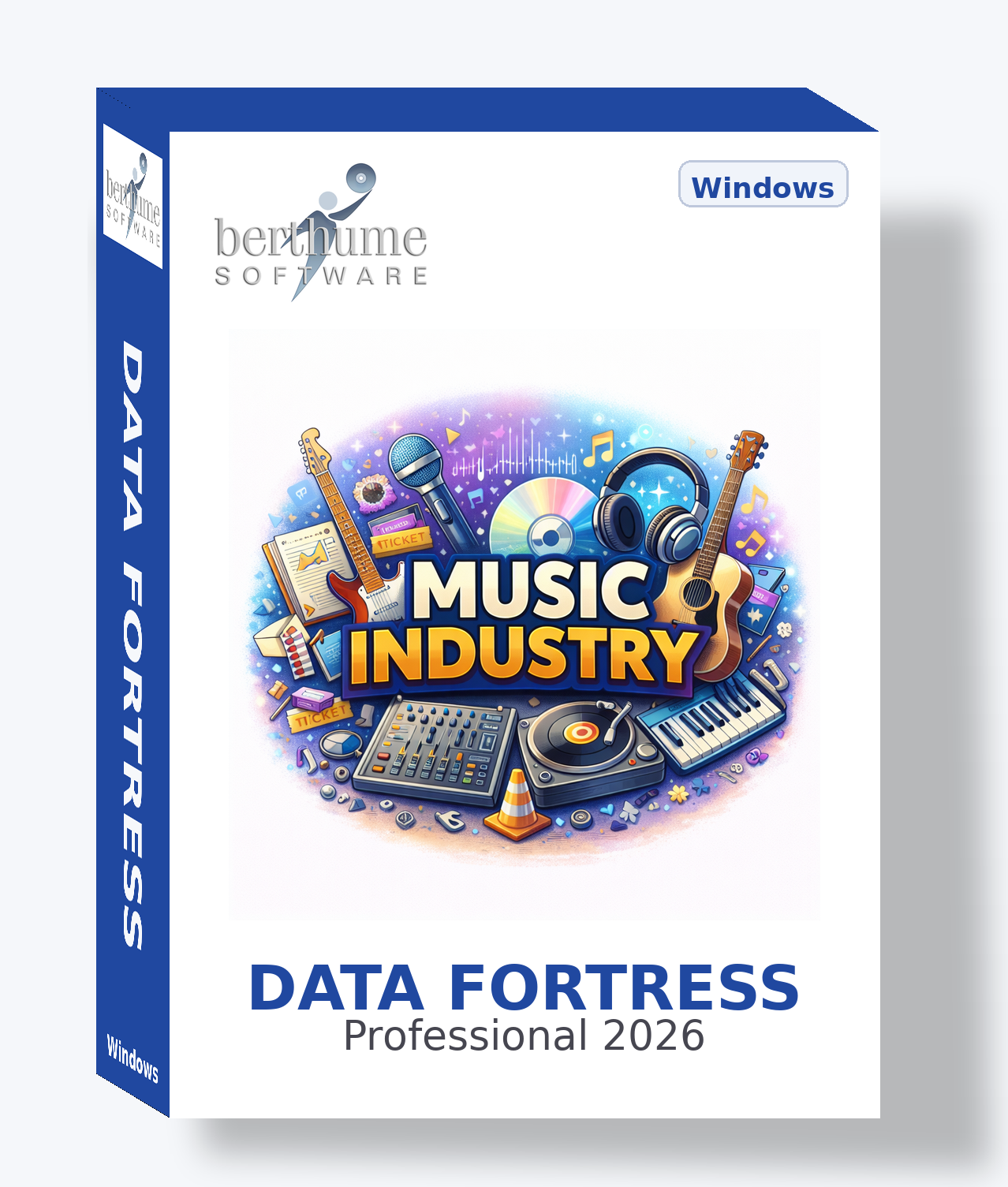 Data Fortress 🎵 Music Industry Collection - Software Box