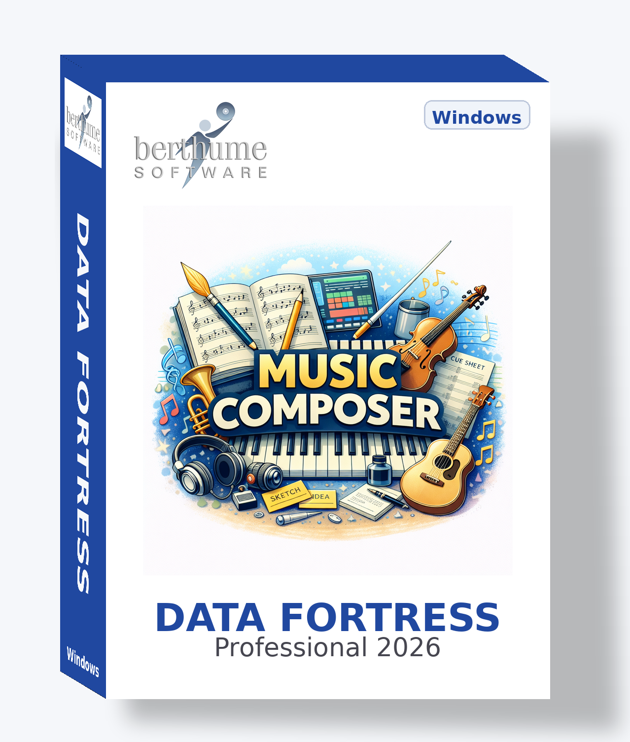 Data Fortress 🎼 Music Composers Collection - Software Box