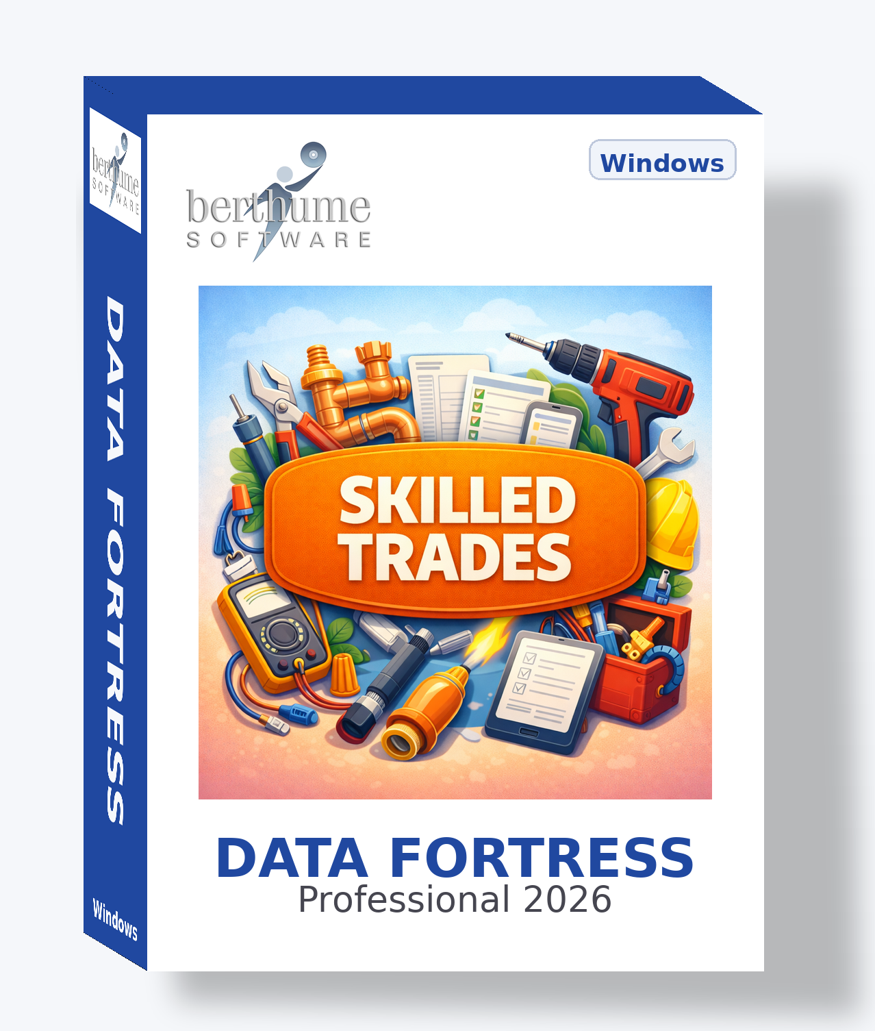 Data Fortress Skilled Trades Collection - Software Box