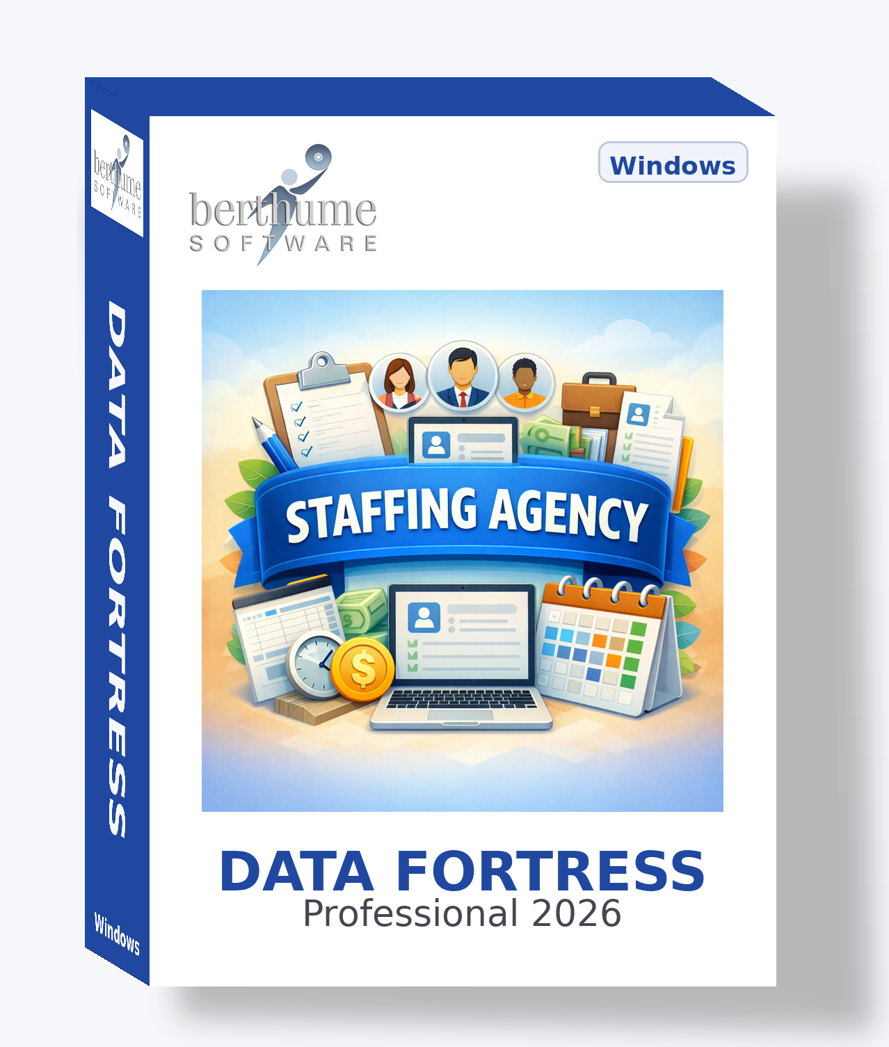 Data Fortress Staffing Agencies - Software Box