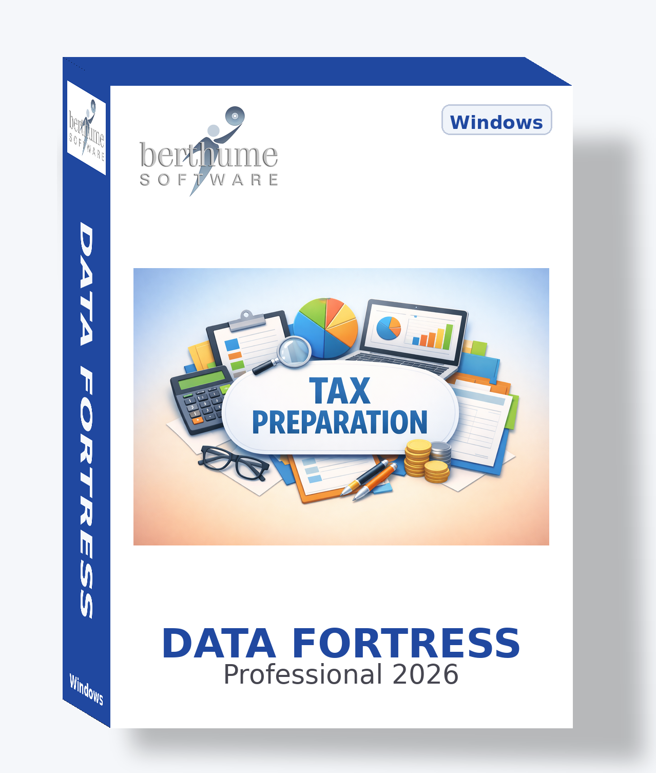 Data Fortress Tax Preparation Collection - Software Box