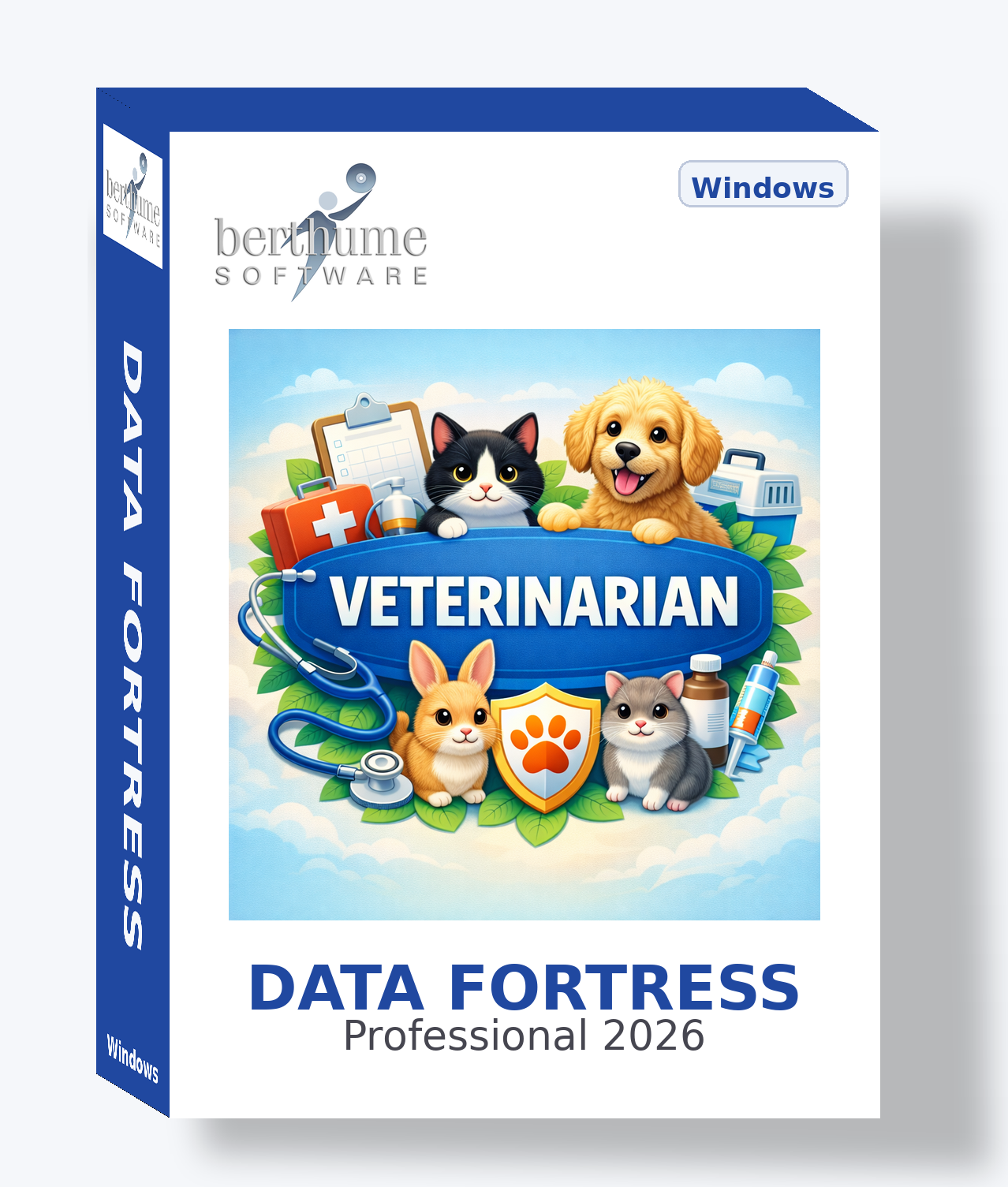 Data Fortress Veterinarian Collection - Software Box